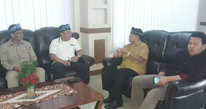 Ketua Umum HNSI Disambut Ketua DPD HSNI.